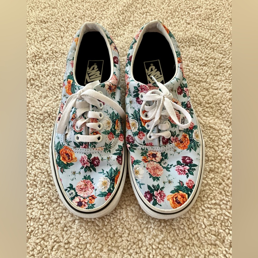 Floral Vans Era